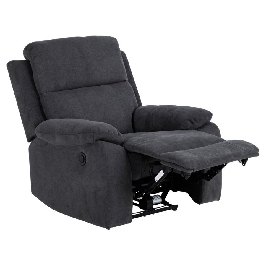 Mora Recliner Mørkegrå Stof Motoriseret Recline