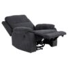 Mora Recliner Mørkegrå Stof Motoriseret Recline