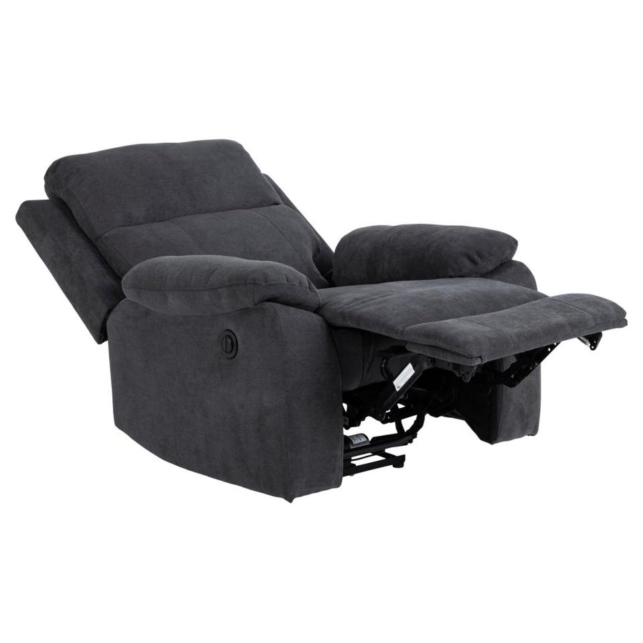 Mora Recliner Mørkegrå Stof Motoriseret Recline