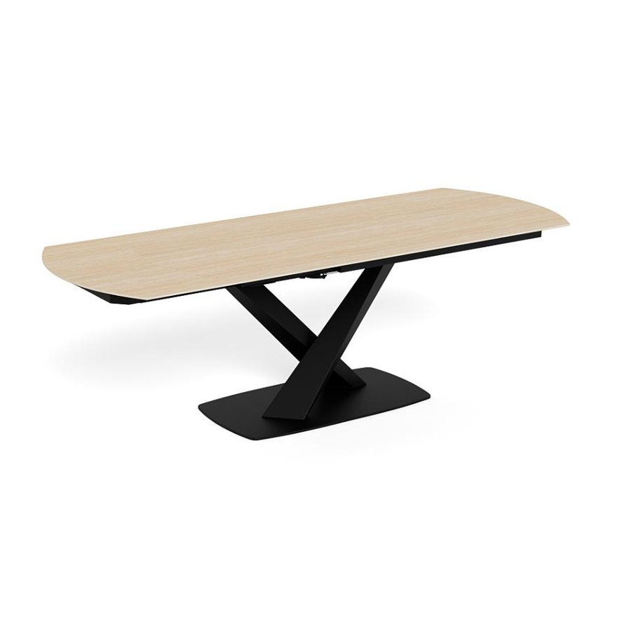 Morella Spisebord Sand Keramik Stel Mat