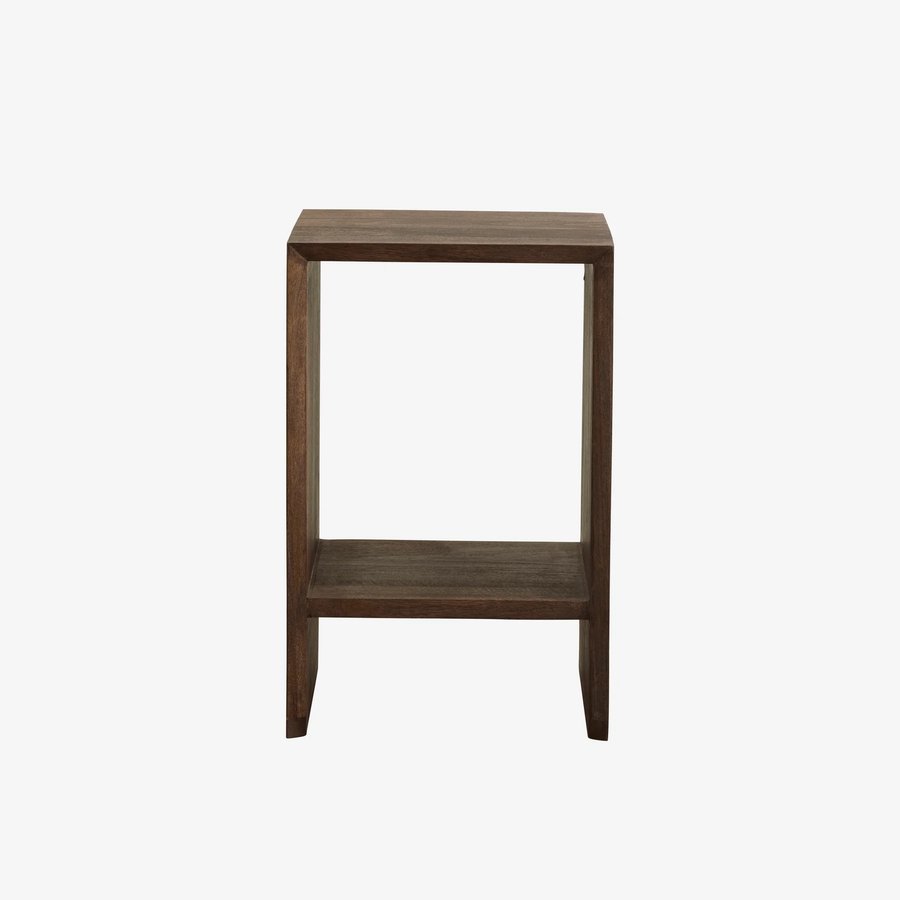 NAPO Sengebord/Sidebord i Mangotræ fra Nordal | 40x40x62 cm hos uniquebeds, home & living - Billede 1