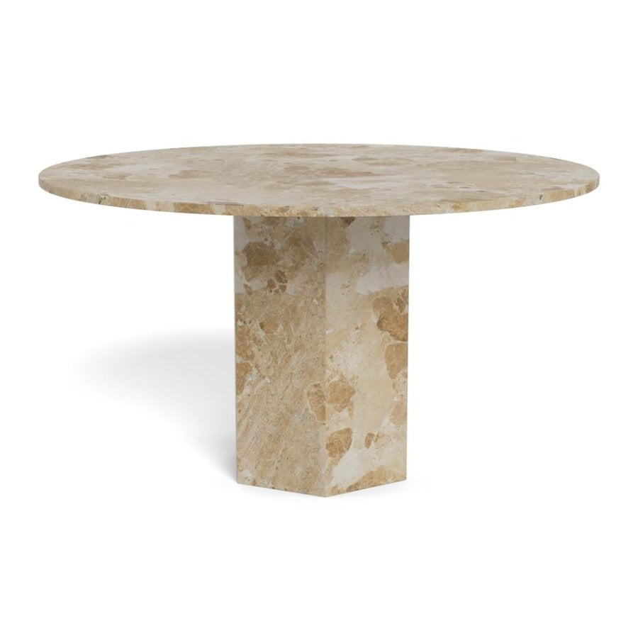 Naxos Spisebord Latte Marmor Actona Cm