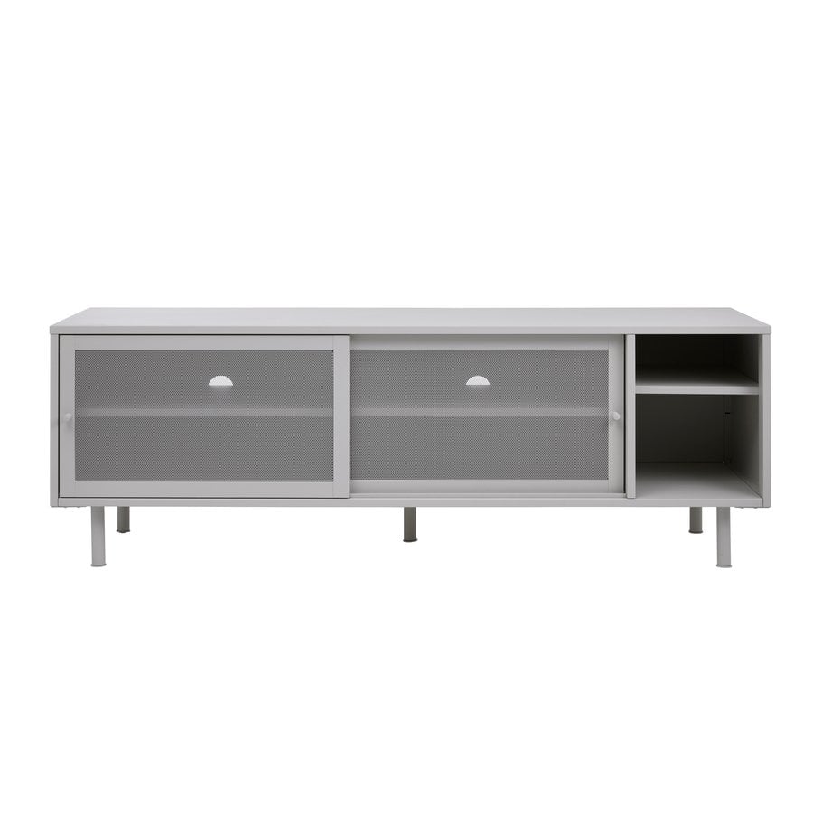 norderstedt-tv-bnk-i-greige-stl-fra-unique-furniture-45x160x55cm-50260002-7 Norderstedt Tv Bænk Greige Stål