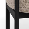 Oakfield Lounge Stol Beige Stof Armlæn