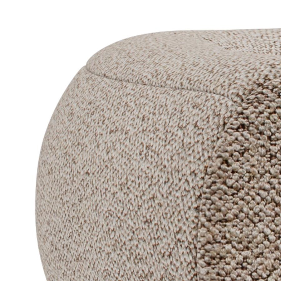 Oakfield Lounge Stol Beige Stof Armlæn