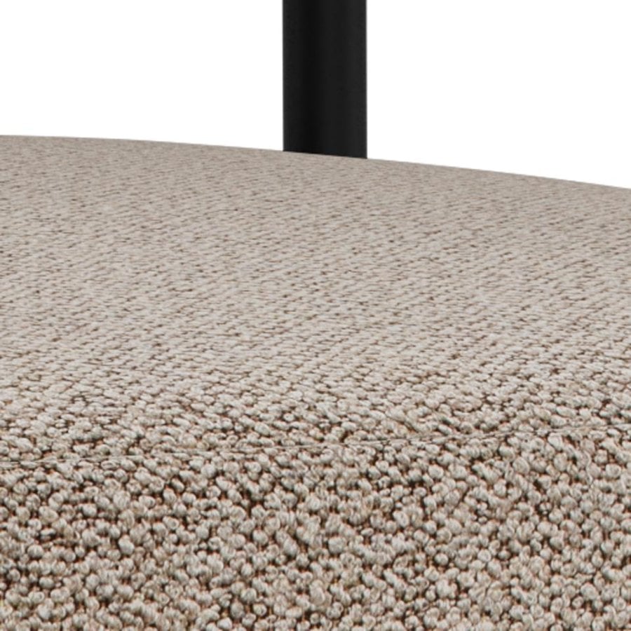 Oakfield Lounge Stol Beige Stof Armlæn