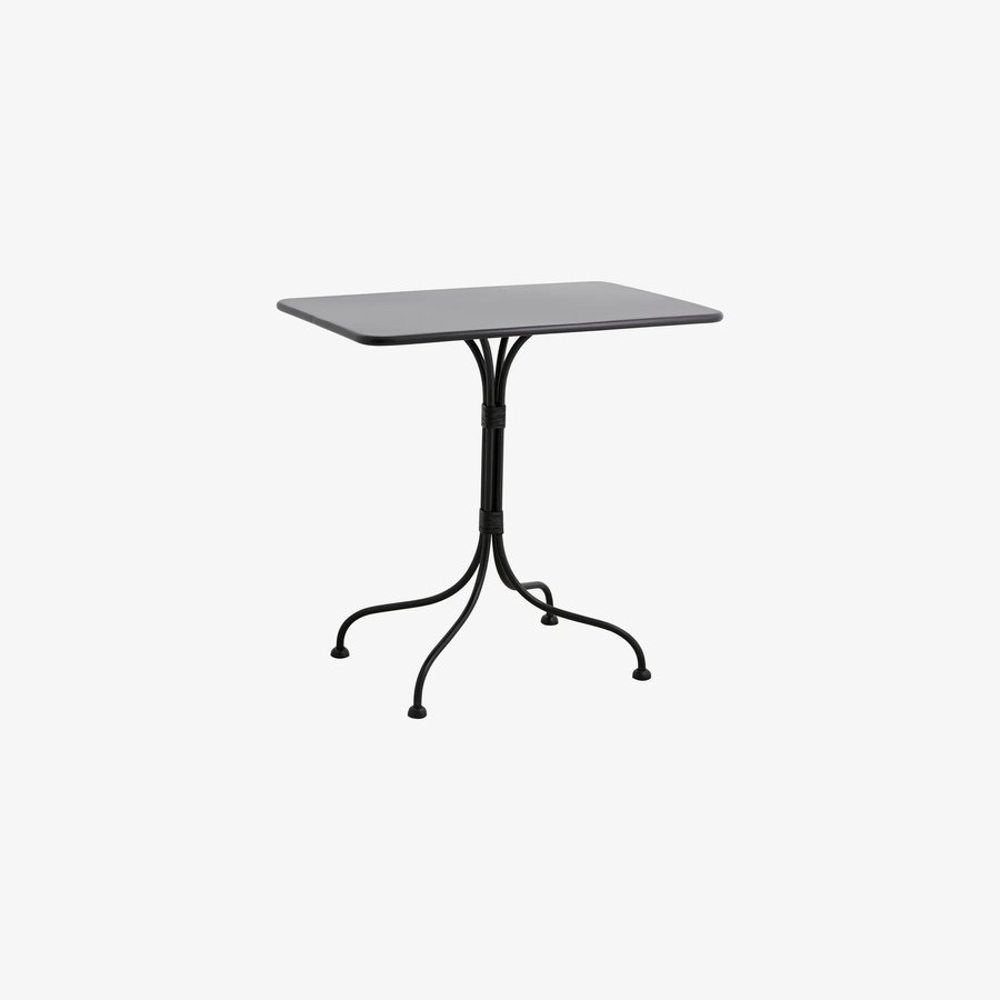 OLIVO Havebord i Sort Metal fra Nordal | 77x52x76 cm hos uniquebeds, home & living - Billede 1