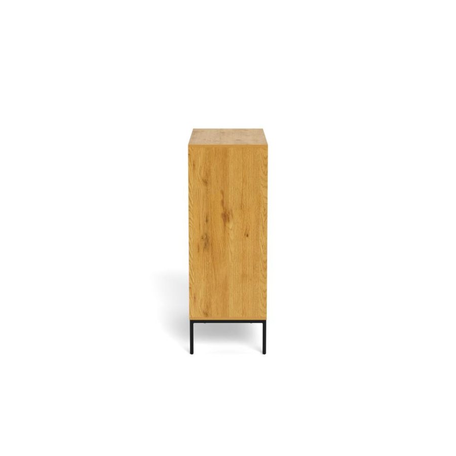 Palmdale Kommode Mat Vild Eg Melamin