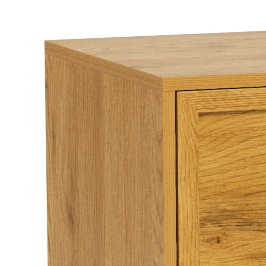 Palmdale Kommode Mat Vild Eg Melamin