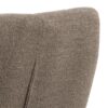 Paris Hvilestol Taupe Stof Drejefunktion Stel