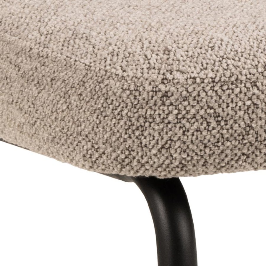 patricia-spisebordsstol-i-beige-stof-med-lynls-og-stel-i-sort-stl-fra-0000097828-9 Patricia Spisebordsstol Beige Stof Lynlås Stel