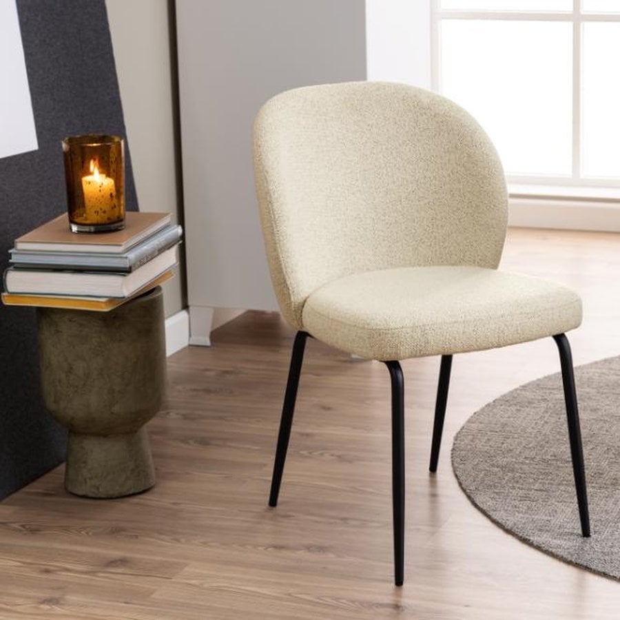 patricia-spisebordsstol-i-cremesort-fra-actona-52x575x82cm-0000098232-1 Patricia Spisebordsstol Creme Sort Actona