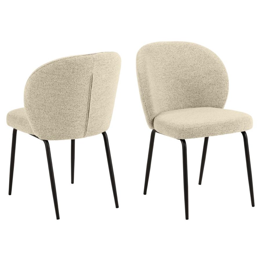 patricia-spisebordsstol-i-cremesort-fra-actona-52x575x82cm-0000098232-6 Patricia Spisebordsstol Creme Sort Actona