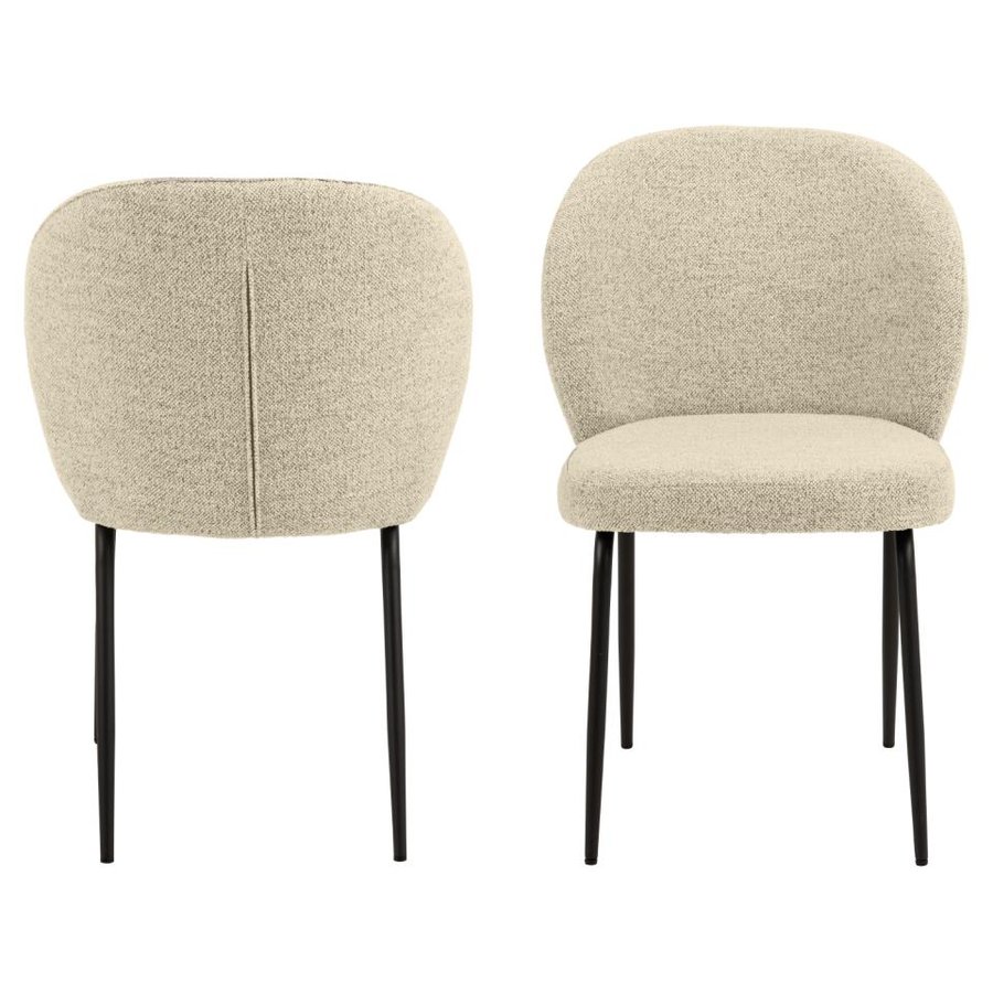 patricia-spisebordsstol-i-cremesort-fra-actona-52x575x82cm-0000098232-7 Patricia Spisebordsstol Creme Sort Actona