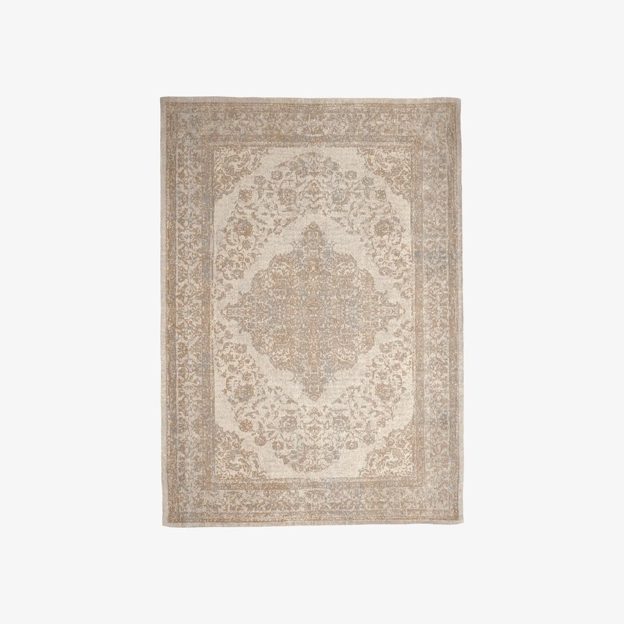 pearl-gulvtppe-med-orientalsk-mnster-fra-nordal-160x240200x290-cm-sand-1 PEARL Gulvtæppe med Orientalsk Mønster fra Nordal | 160x240/200x290 cm | Sand, Beige hos uniquebeds, home & living - Billede 1