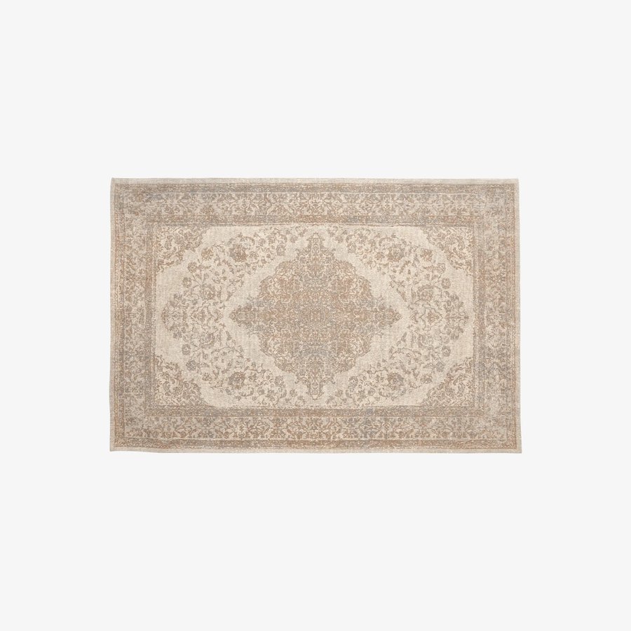 pearl-gulvtppe-med-orientalsk-mnster-fra-nordal-160x240200x290-cm-sand-3 PEARL Gulvtæppe med Orientalsk Mønster fra Nordal | 160x240/200x290 cm | Sand, Beige hos uniquebeds, home & living - Billede 3