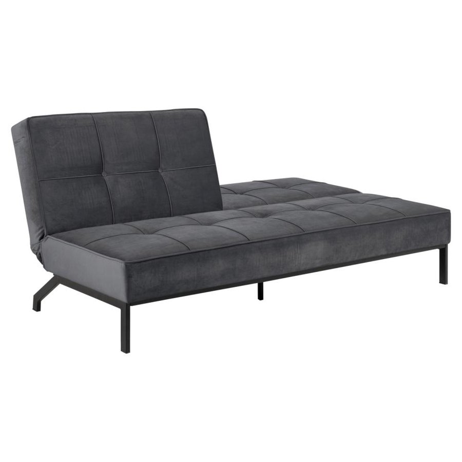 Perugia Sovesofa Mørkegrå Stof Click Clack