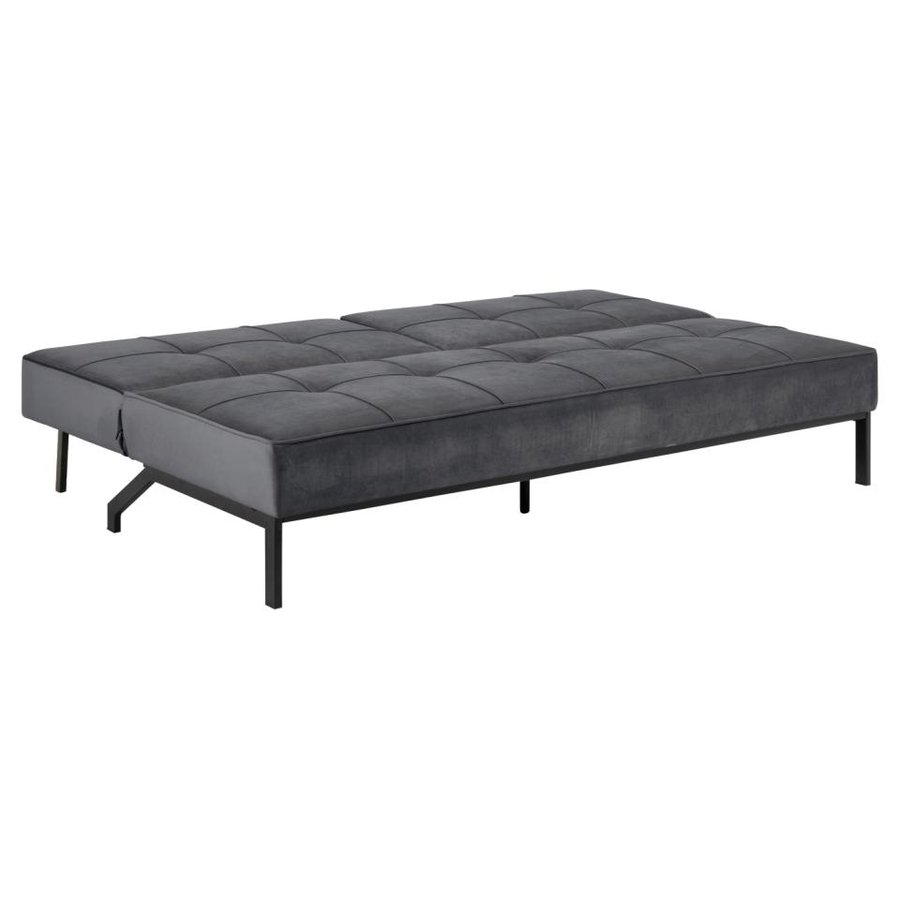 Perugia Sovesofa Mørkegrå Stof Click Clack
