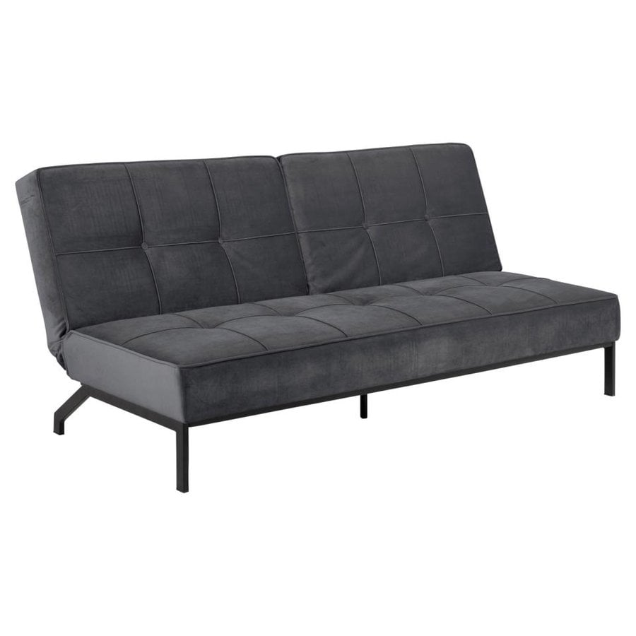 Perugia Sovesofa Mørkegrå Stof Click Clack