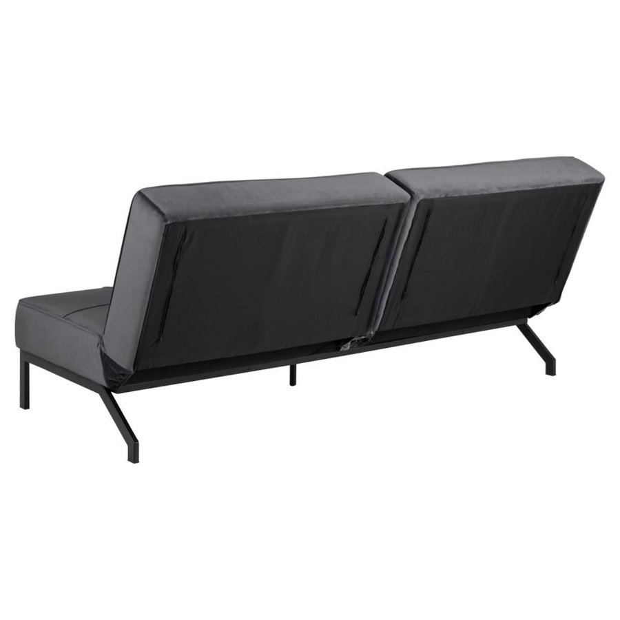 Perugia Sovesofa Mørkegrå Stof Click Clack