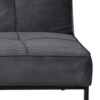 Perugia Sovesofa Mørkegrå Stof Click Clack