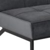Perugia Sovesofa Mørkegrå Stof Click Clack