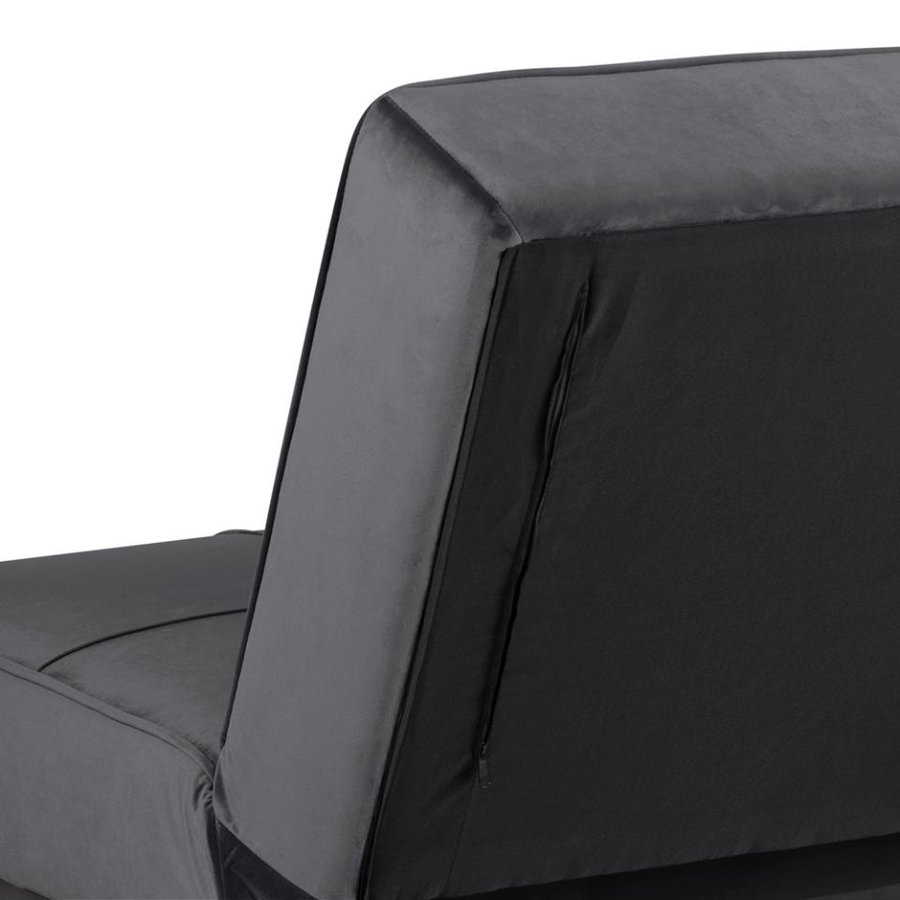 Perugia Sovesofa Mørkegrå Stof Click Clack