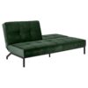 Perugia Sovesofa Skovgrøn Stof Click Clack
