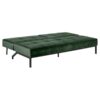 Perugia Sovesofa Skovgrøn Stof Click Clack