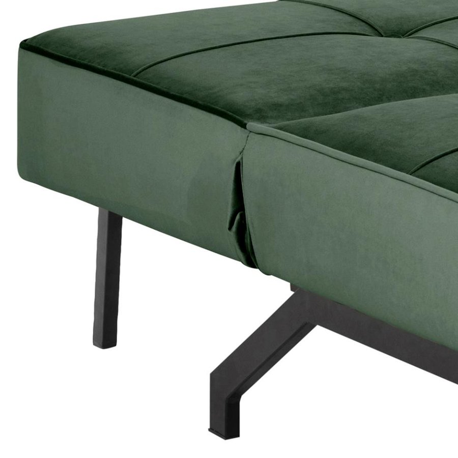 Perugia Sovesofa Skovgrøn Stof Click Clack