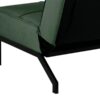 Perugia Sovesofa Skovgrøn Stof Click Clack