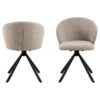 Pippa Spisebordsstol Beige Stof Felt Syning