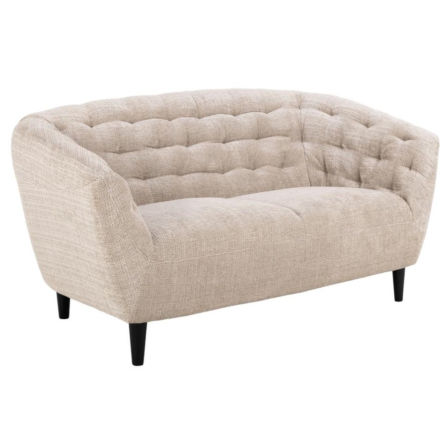 Ria Personers Sofa Beige Juto Stof