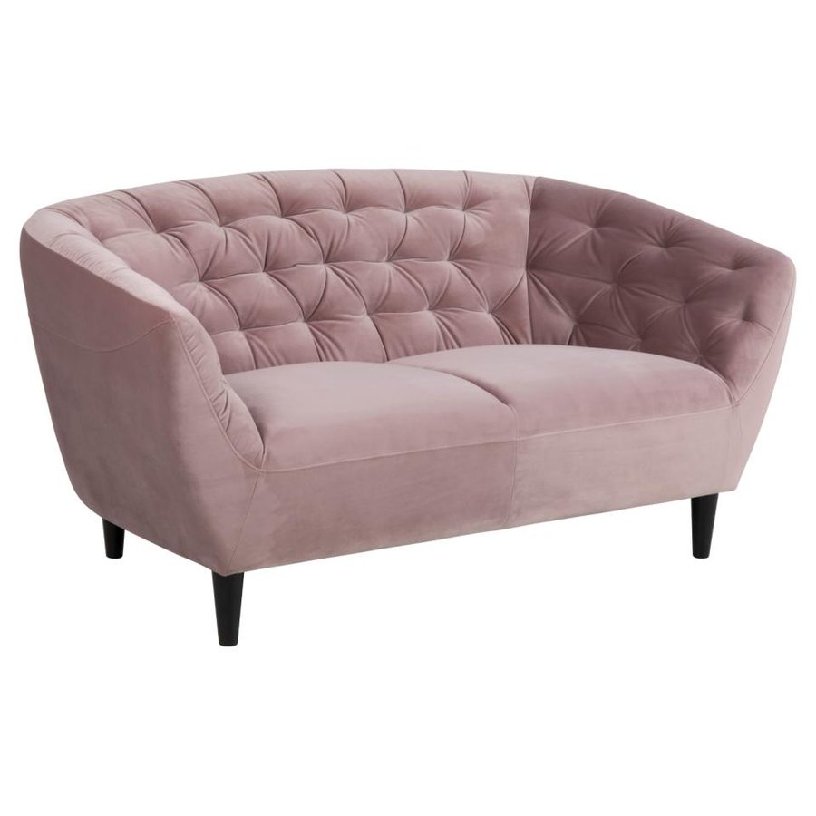 Ria Personers Sofa Dusty Rose Stof