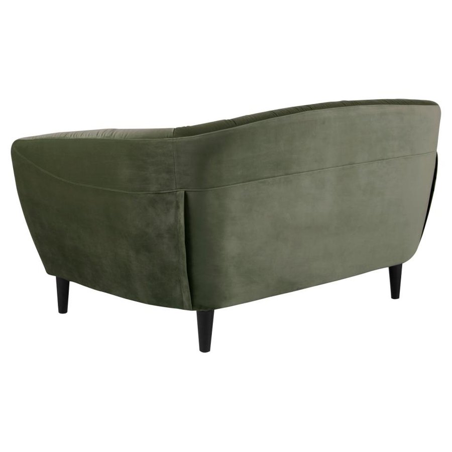 ria-2-personers-sofa-i-skovgrn-stof-stel-i-sort-gummitr-fra-actona-bdh-0000111295-4 Ria Personers Sofa Skovgrøn Stof Stel