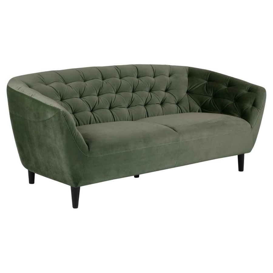 Ria Personers Sofa Skovgrøn Stof Armlæn