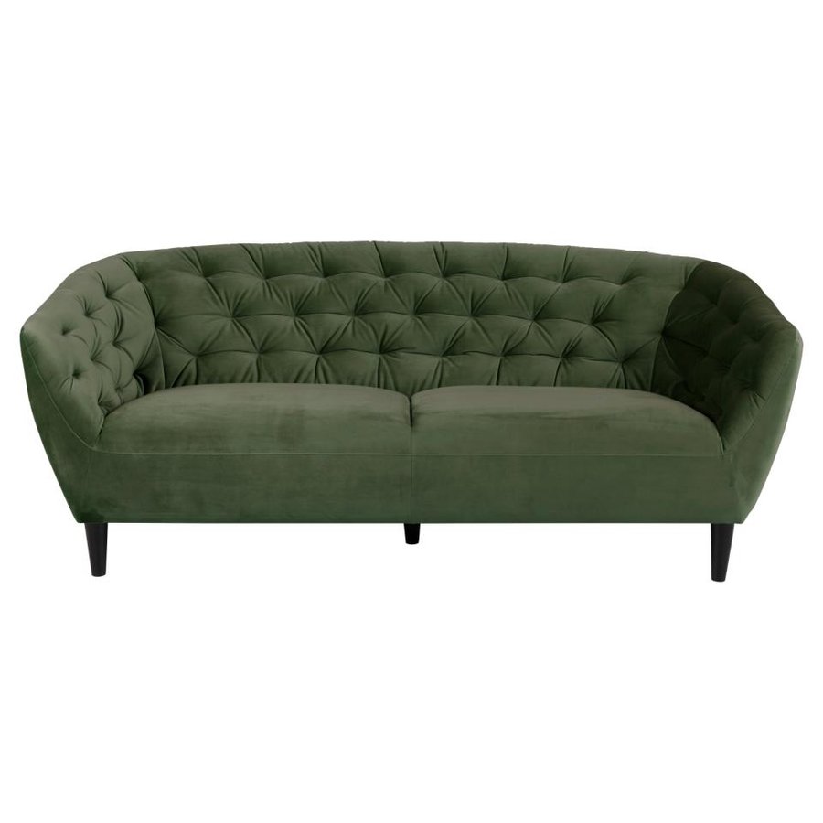 Ria Personers Sofa Skovgrøn Stof Armlæn