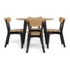 roxby-spisebordsst-med-roxby-spisebordsstole-i-eg-egetr-stel-i-sort-gu-H000025184-4 Roxby Spisebordssæt Roxby Spisebordsstole Eg Egetræ