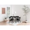 roxby-spisebordsst-med-roxby-spisebordsstole-i-sort-egetr-stel-i-sort-H000025183-5 Roxby Spisebordssæt Roxby Spisebordsstole Sort Egetræ