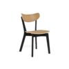 Roxby Spisebordsstol Eg Egefiner Stel Sort