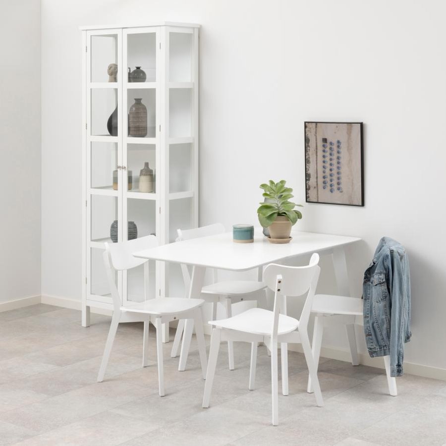 Roxby Spisebordsstol Hvid Actona