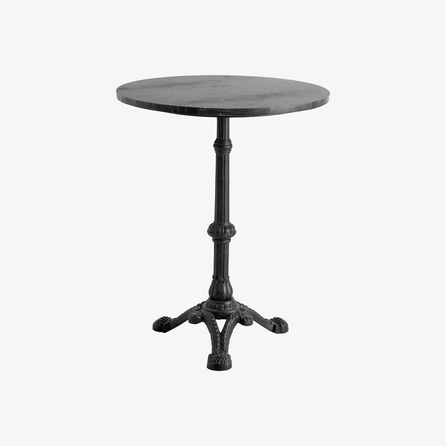 rundt-cafebord-med-metalstel-marmorplade-fra-nordal-60x75-cm-hos-uniqu-1 Rundt Cafebord med Metalstel & Marmorplade fra Nordal | Ø60x75 cm hos uniquebeds, home & living - Billede 1