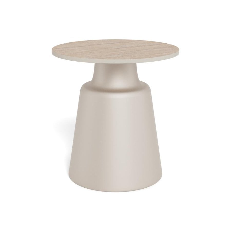 Santorini Sofabord Lys Beige Keramik Stel