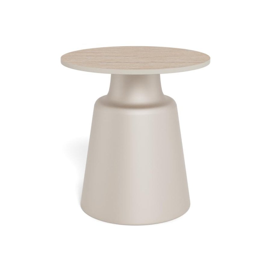 Santorini Sofabord Lys Beige Keramik Stel