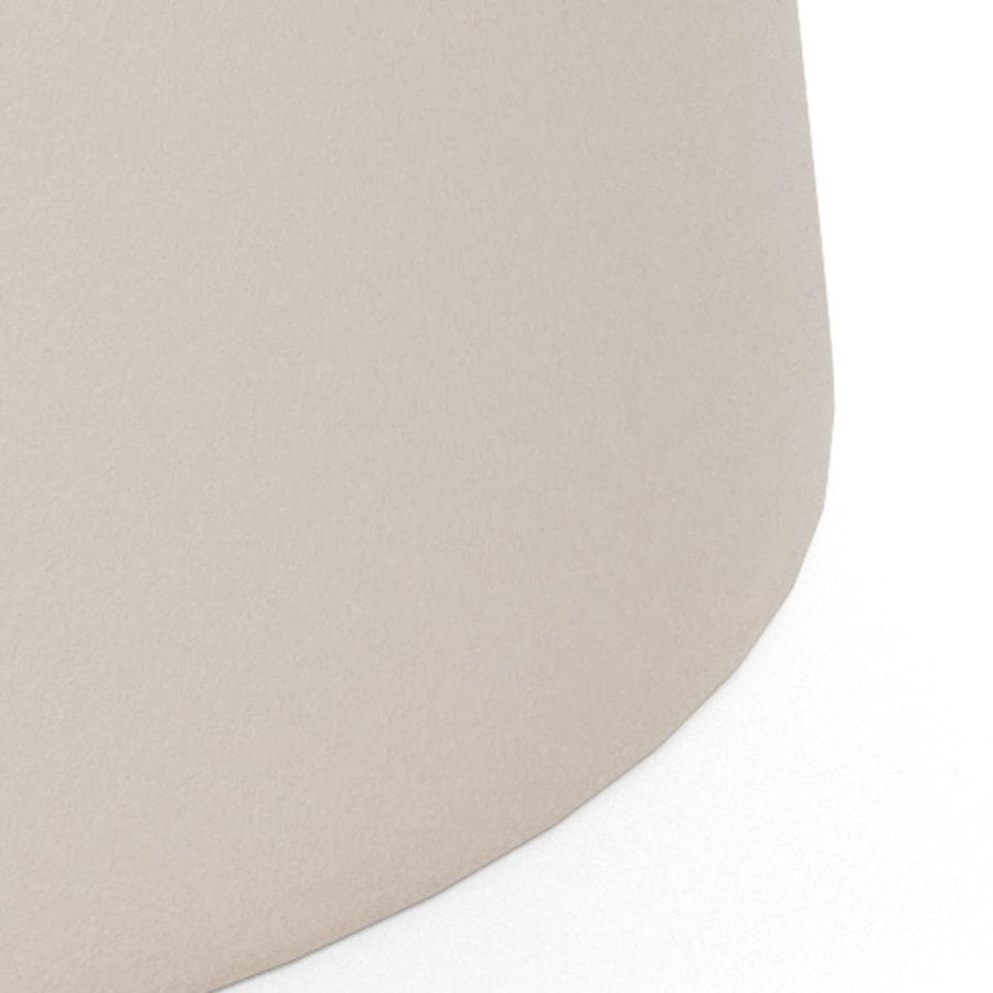 Santorini Sofabord Lysebeige Keramik Stel Grå