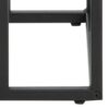 Seaford Hjørnebord Sort Ask Mdf Stel