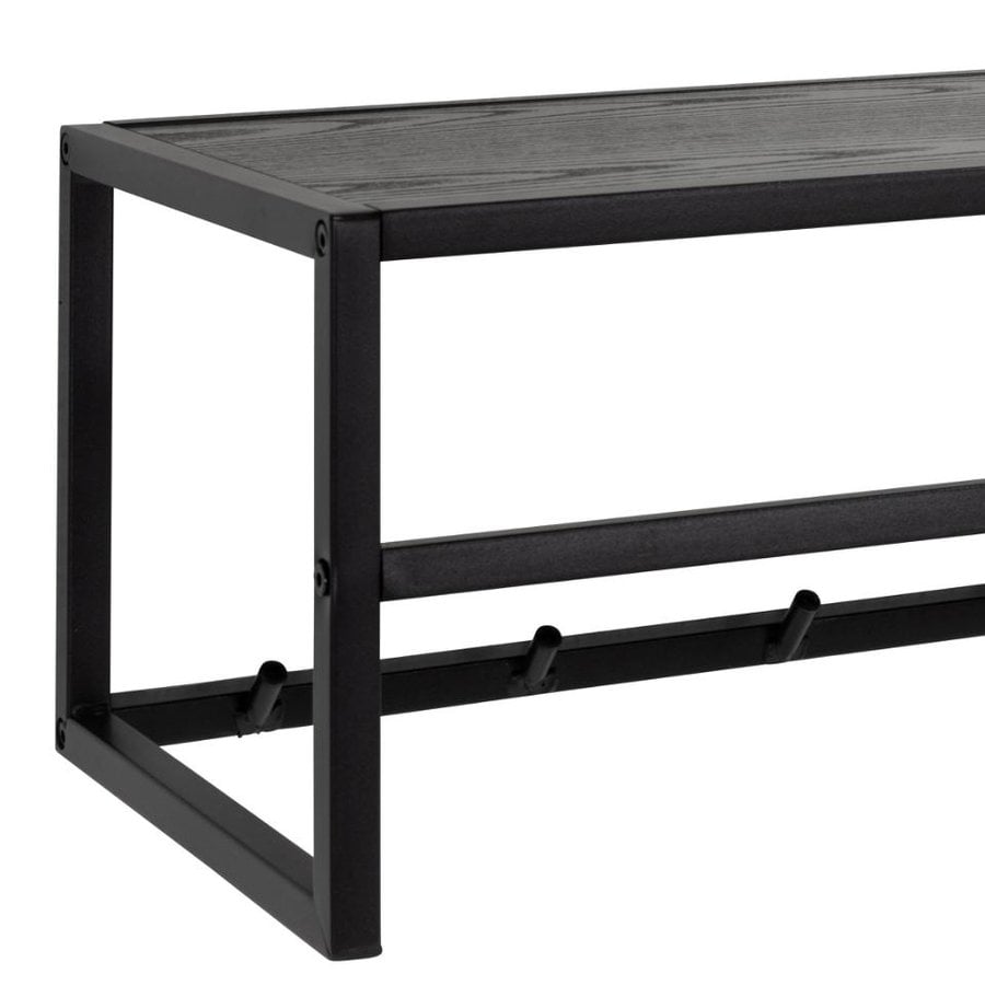 seaford-knagerkke-i-sort-stl-hylde-i-sort-ask-mdf-fra-actona-bdh-77x28-0000107916-4 Seaford Knagerække Sort Stål Hylde Sort