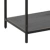 Seaford Reol Sort Ask Mdf Asymmetrisk