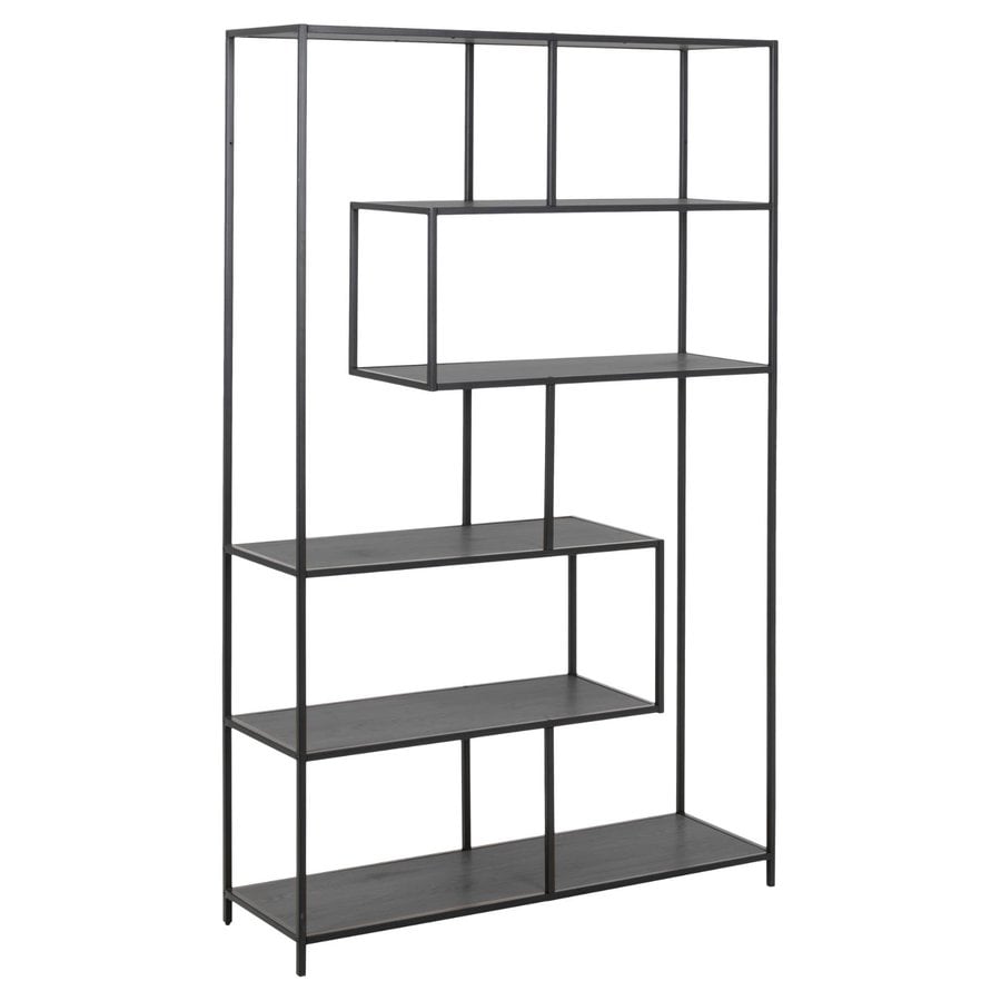 Seaford Reol Sort Ask Mdf Asymmetrisk