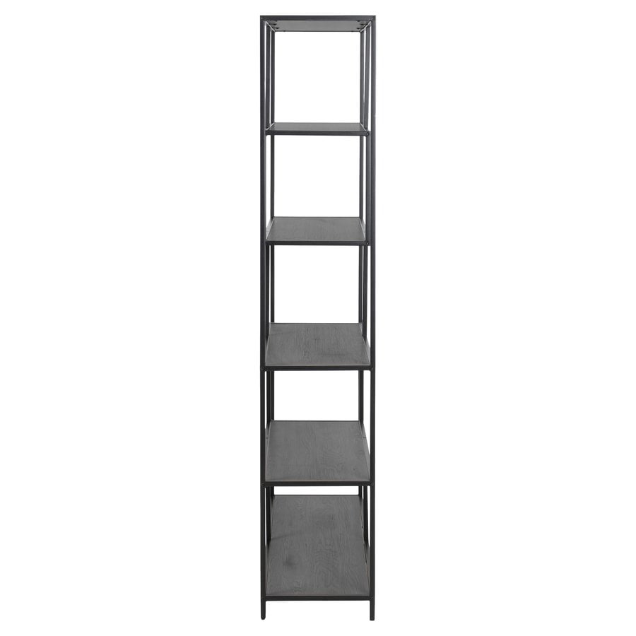 Seaford Reol Sort Ask Mdf Asymmetrisk